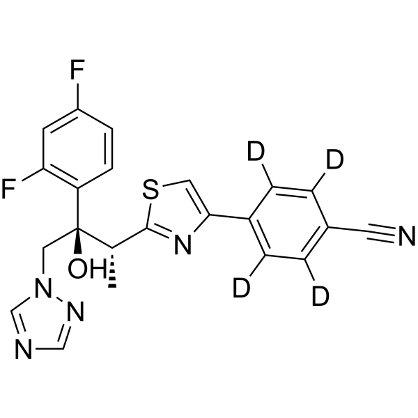 Ravuconazole-d4 (Ravuconazole d4) 1329499-27-5